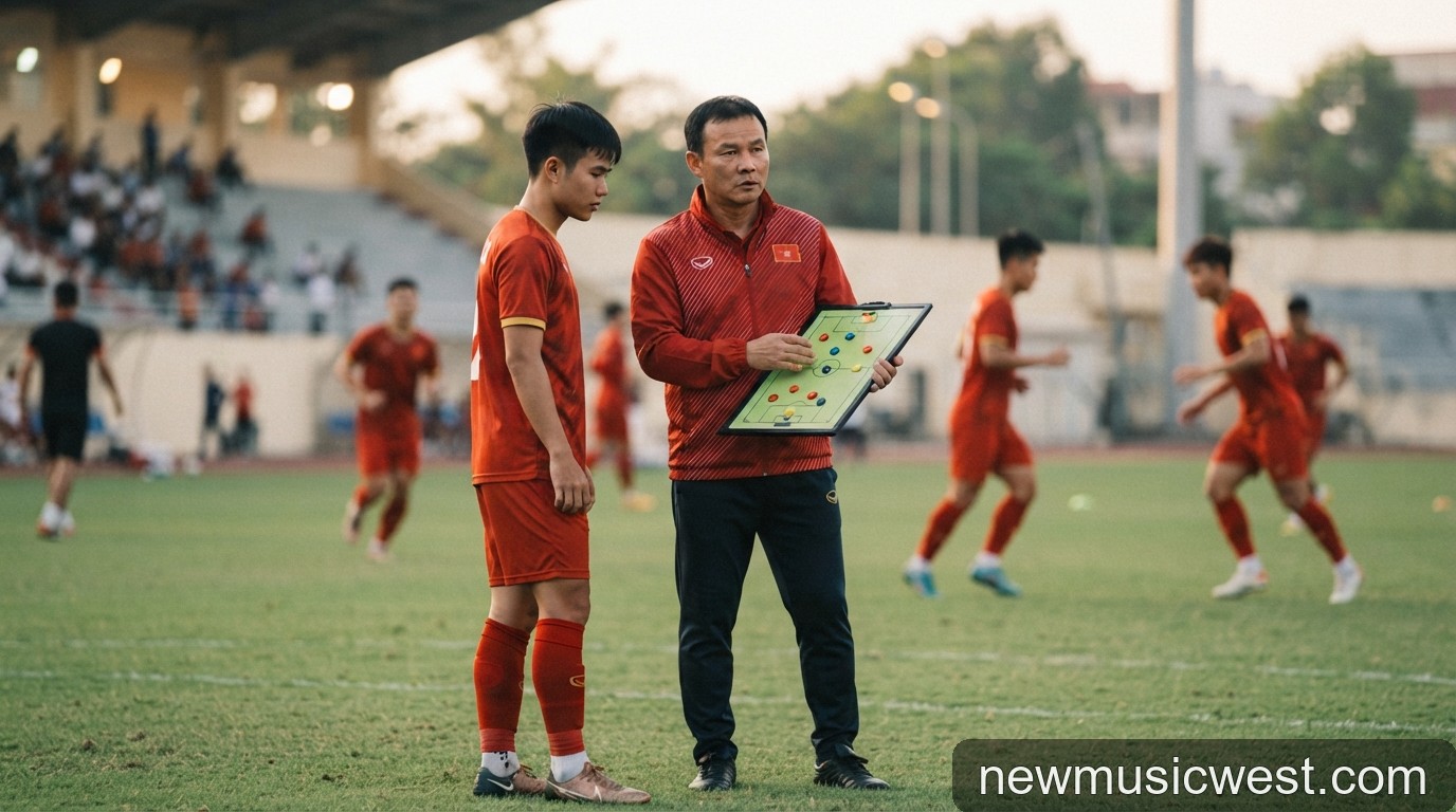 FIFA ASEAN Cup 2026: HLV Kim Sang-sik và bài toán nhân sự sau sự vắng mặt của Thành Chung