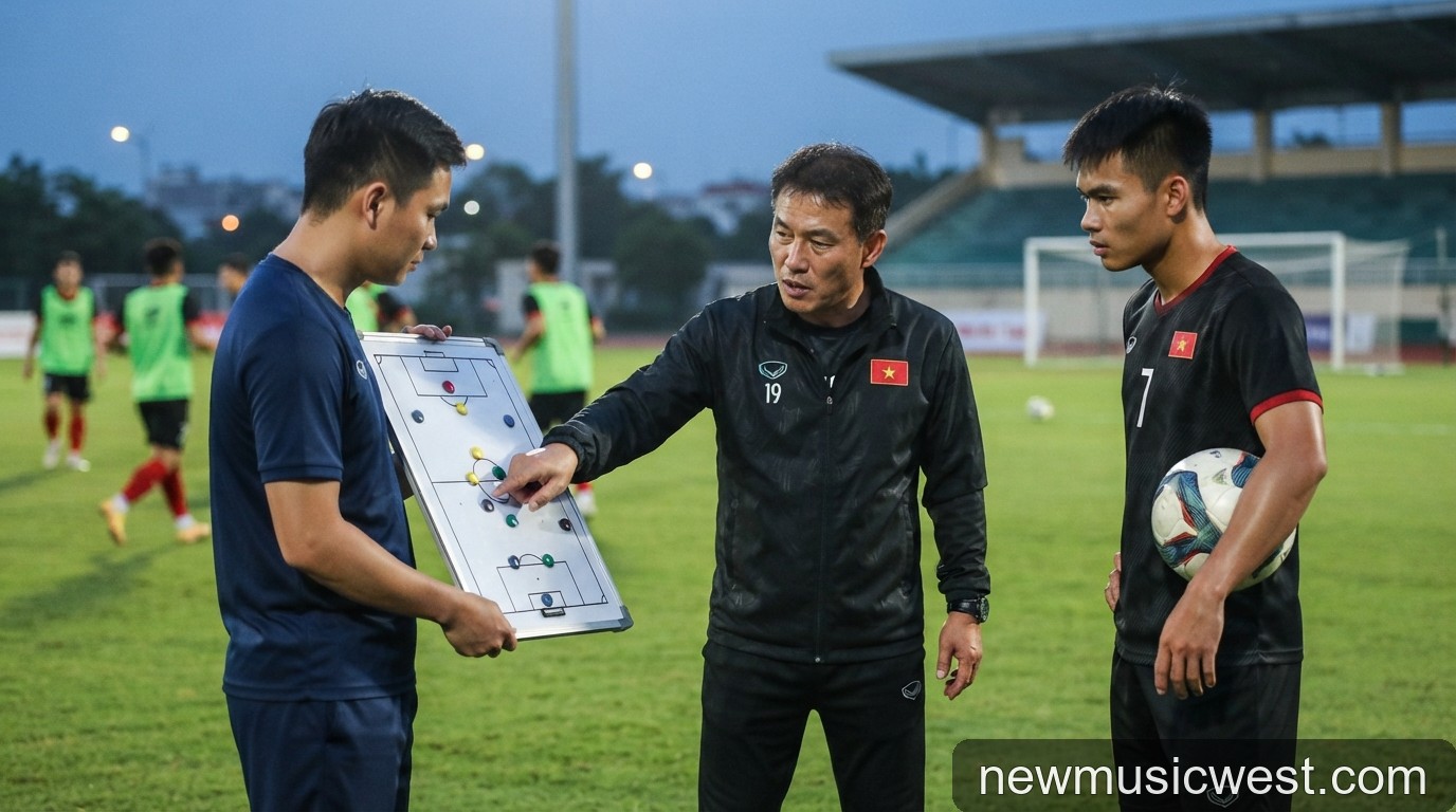 FIFA ASEAN Cup 2026: HLV Kim Sang-sik và bài toán nhân sự sau sự vắng mặt của Thành Chung - 2